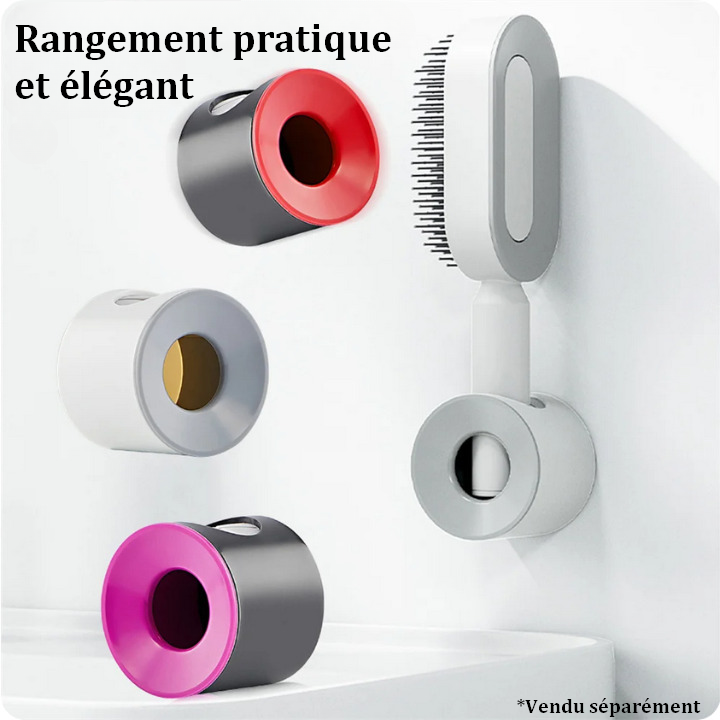 Brosse à Cheveux Auto Nettoyante